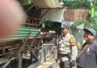 Bhabinkamtibmas-Desa-Kureksari-Tinjau-Peternakan-Kambing-Warga,-Dukung-Program-Ketahanan-Pangan-Nasional