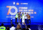Hadiri-Syukuran-HUT-Lalu-Lintas-ke-70,-Kapolri-Luncurkan-Digital-Korlantas-dan-Sematkan-Pin-Emas