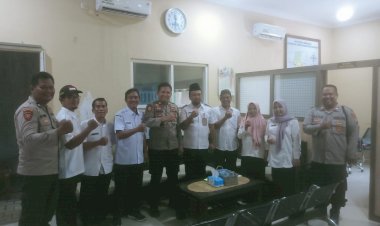 Polsek-Jabon-Sambang-Desa,-untuk-Jaga-Kondusifitas-Kamtibmas