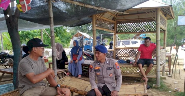 Pastikan Libur Idul Adha Aman Polres Pamekasan Tingkatkan Patroli di Pantai Wisata